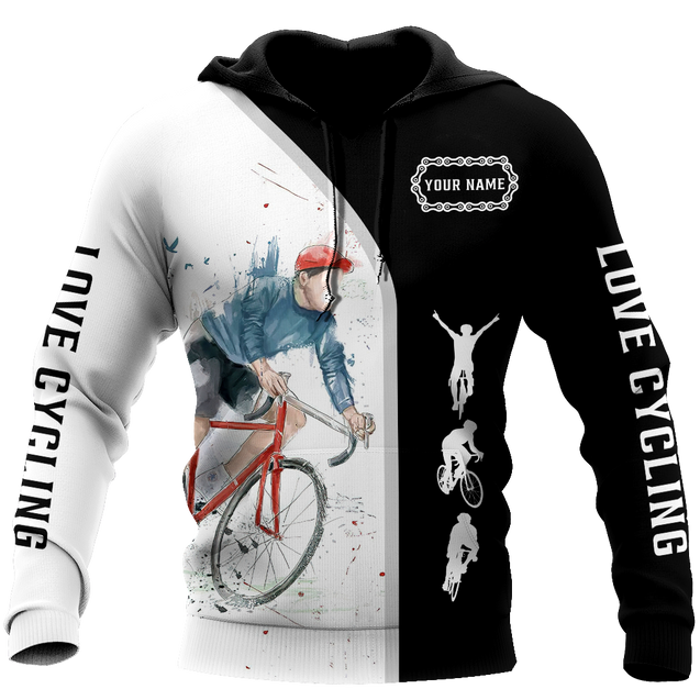 Customize Name Cycling Hoodie For Men And Women MH04032104