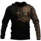 Aztec Mexican Hoodie 3D All Over Printed Unisex Shirts