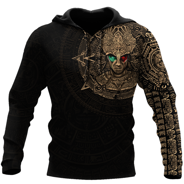 Aztec Mexican Hoodie 3D All Over Printed Unisex Shirts