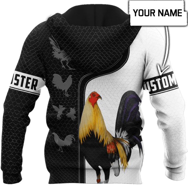 Personalized Rooster 3D Printed Unisex Shirts DD04052106