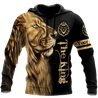 Gift For Dad Custom Name King Lion 3D All Over Printed Unisex Shirts