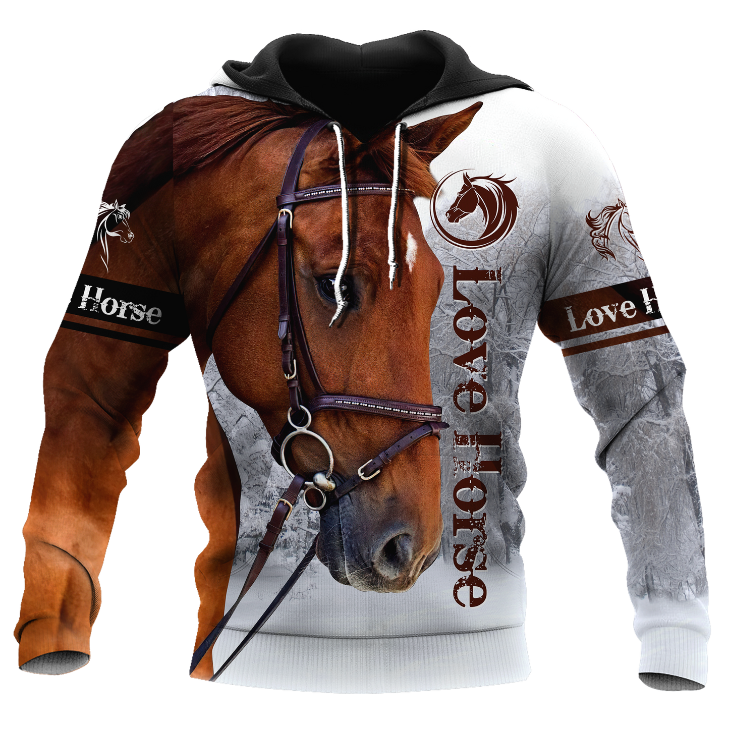 Love Horse 3D All Over Printed Shirts Pi05012102