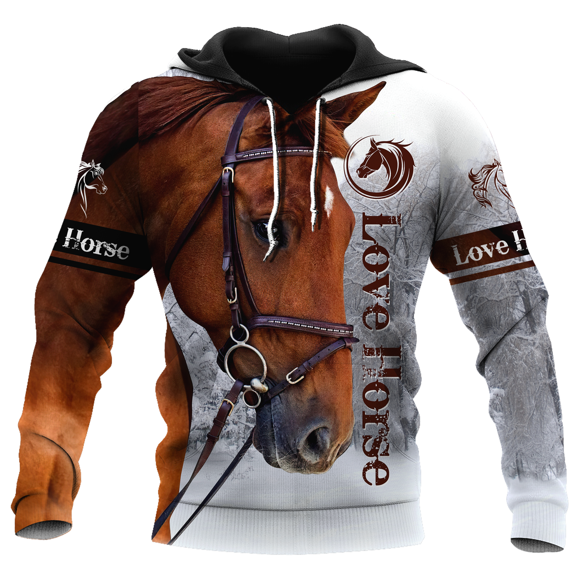 Love Horse 3D All Over Printed Shirts Pi05012102