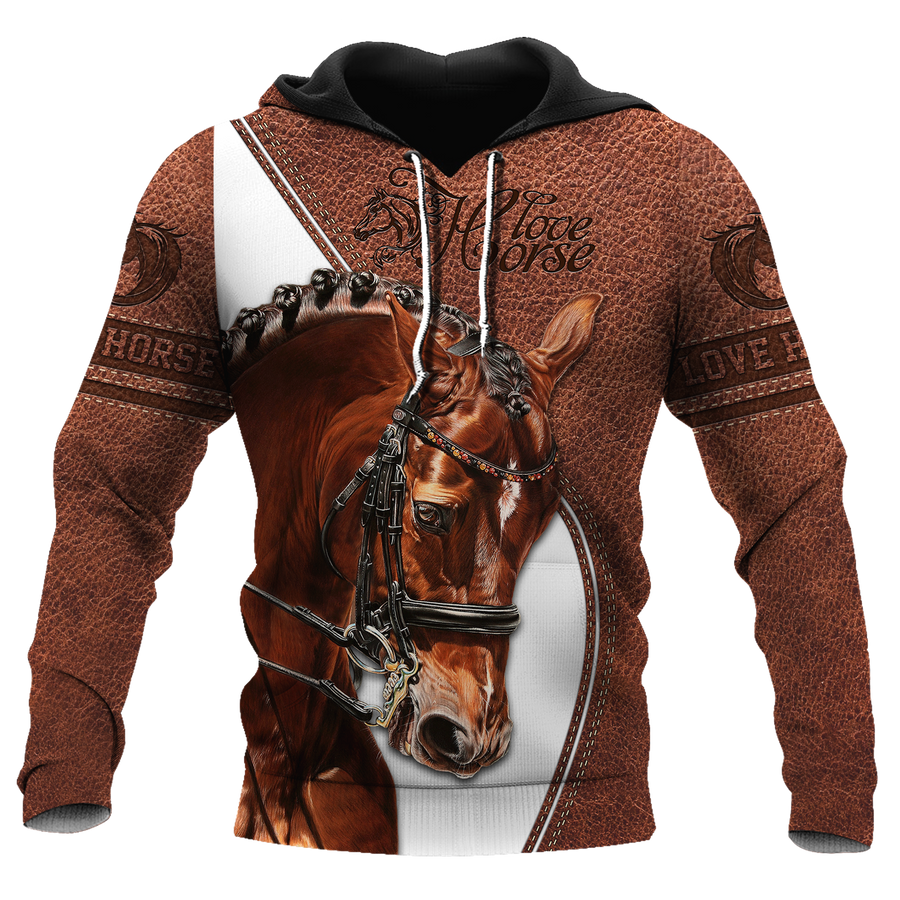 Love Horse 3D All Over Printed Shirts Pi05012103