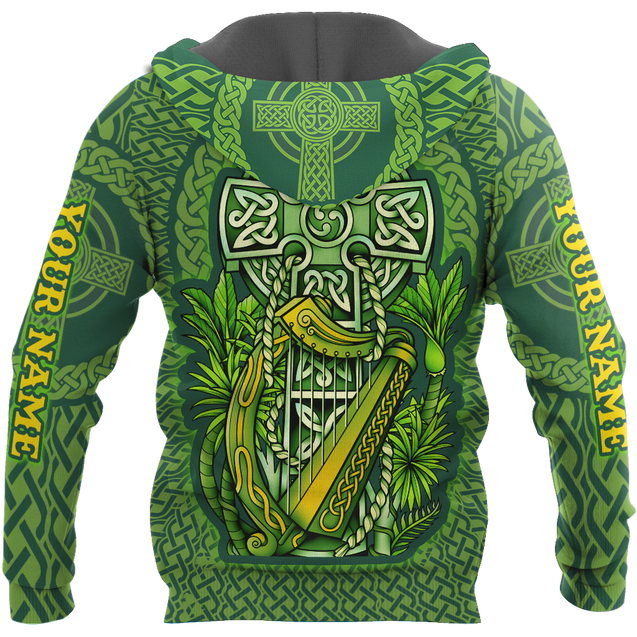 Custom Name Irish Saint Patrick's Day 3D All Over Printed Shirts For Men And Women TN