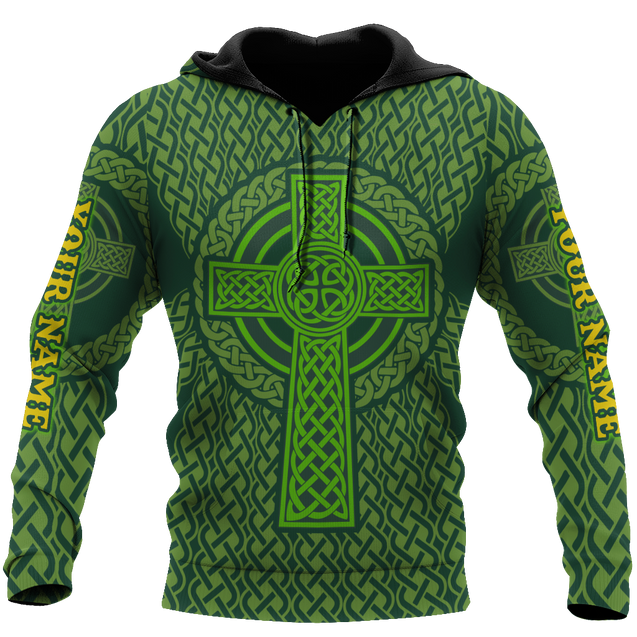 Custom Name Irish Saint Patrick's Day 3D All Over Printed Shirts For Men And Women TN