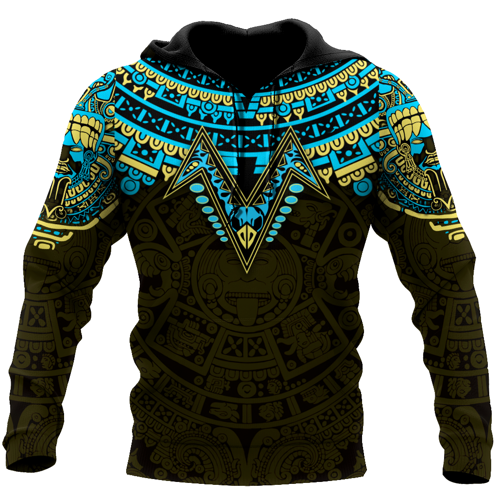 Aztec Mexico 3D All Over Printed Unisex Hoodie