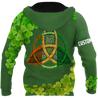 Premium Unisex Hoodie Custom Name Irish St.Patrick Celtic Knot ML