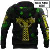 Irish St.Patrick day 3d hoodie shirt for men and women custom name