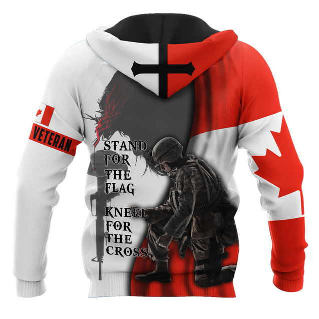 Canadian Veteran - Jesus 3D All Over Printed Shirts VP05032101