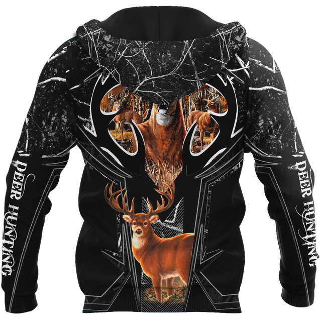 Premium Deer Hunting Camo 3D Hoodie Shirt For Men And Women