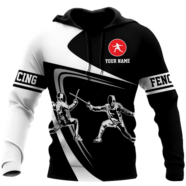 Customize Name Fencing Hoodie For Men And Women SN05042102