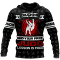 Customize Name Dont Touch Me Judo Hoodie For Men And Women TNA05042103