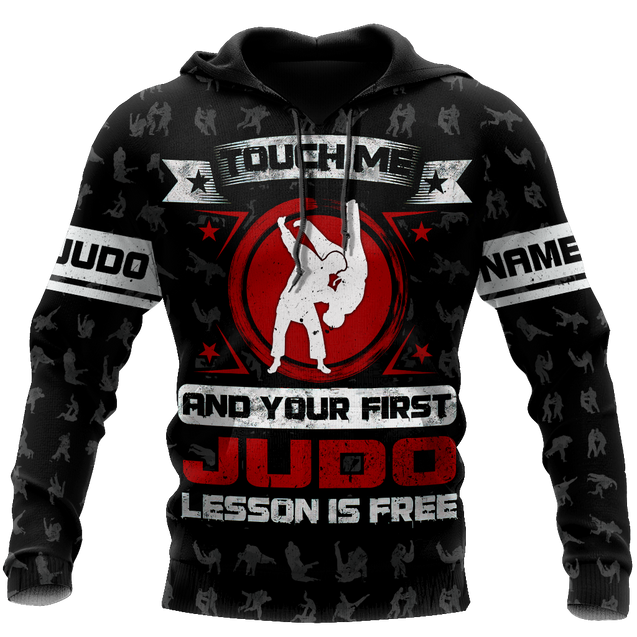 Customize Name Dont Touch Me Judo Hoodie For Men And Women TNA05042103