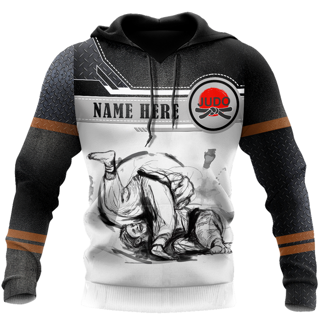 Customize Name Judo Combat Hoodie For Men And Women TNA05042104