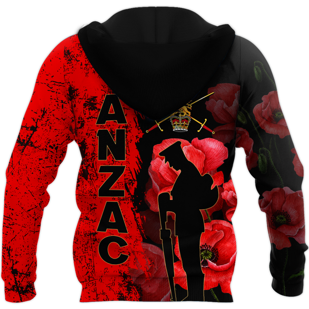 Premium Anzac Day British Army 3D Printed Unisex Shirts TN NTN05042105