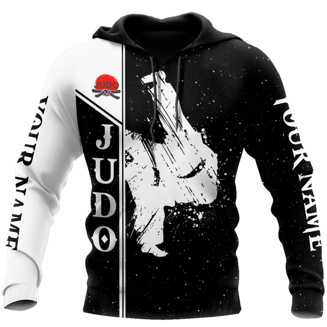 Customize Name Judo Fighting Hoodie For Men And Women TNA05042105