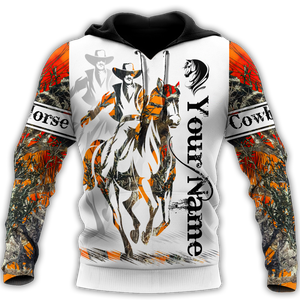 Personalized Name Rodeo 3D All Over Printed Unisex Shirts Cowboy Tattoo