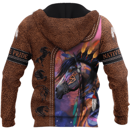 Native American Horse 3D All Over Printed Unisex Shirts