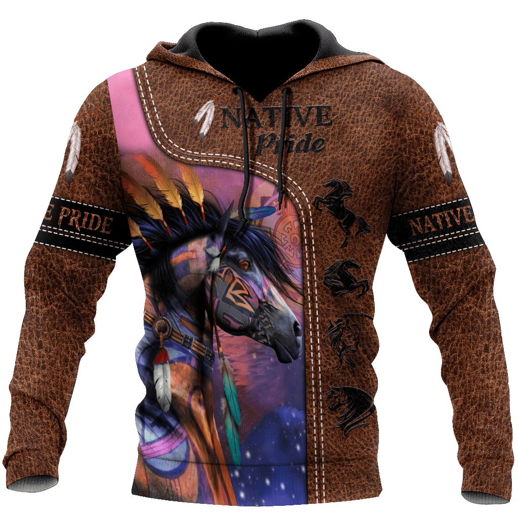 Native American Horse 3D All Over Printed Unisex Shirts