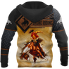 Personalized Name Rodeo 3D All Over Printed Unisex Shirts Bronc Riding Ver 2