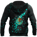 Mexican Skull 3D All Over Printed Unisex Hoodie