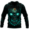 Mexican Skull 3D All Over Printed Unisex Hoodie