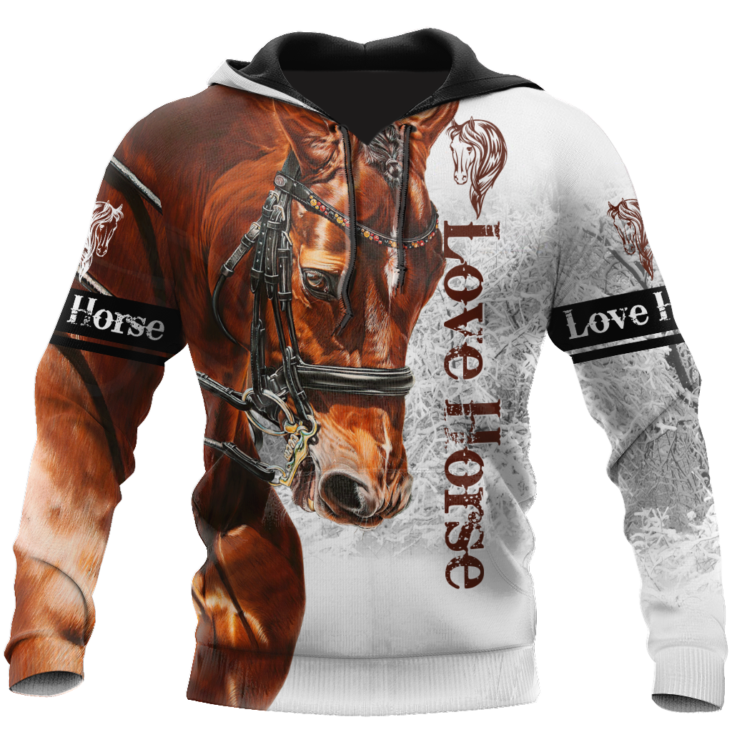 Love Horse 3D All Over Printed Shirts TR06012101