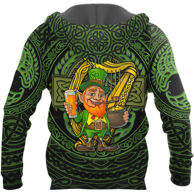 Premium Unisex Hoodie Irish St.Patrick Let Drink ML