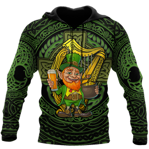 Premium Unisex Hoodie Irish St.Patrick Let Drink ML