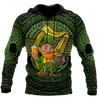 Premium Unisex Hoodie Irish St.Patrick Let Drink ML