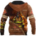 Customize Name Firefighter Hoodie For Men And Women MH06022102