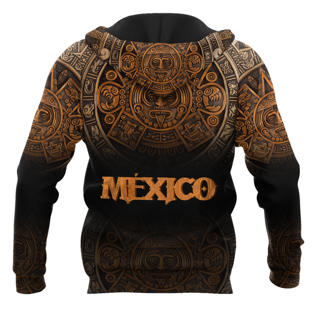 Aztec Mexico Hoodie Personalized 3D All Over Printed Shirts VP06032101
