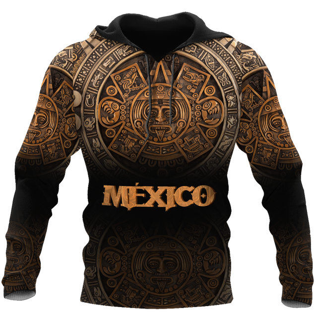 Aztec Mexico Hoodie Personalized 3D All Over Printed Shirts VP06032101