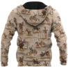 Rodeo 3D All Over Printed Unisex Shirts Rodeo Pattern