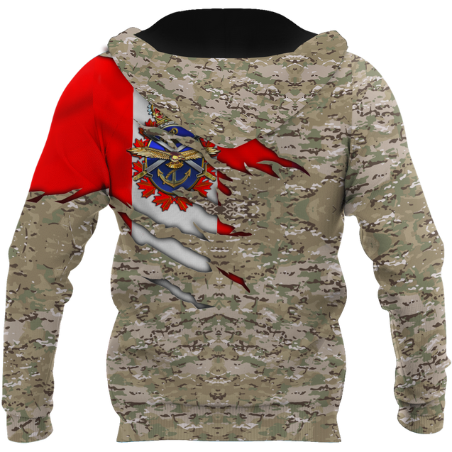 Canadian Veteran 3D All Over Printed Shirts PD06032102