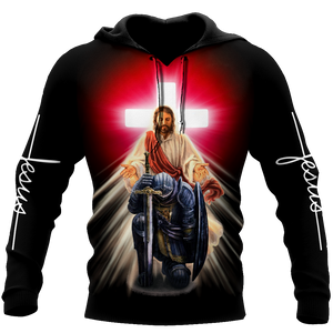 Premium Unisex Hoodie 3D All Over Printed Easter Day Christian Jesus No31 ML