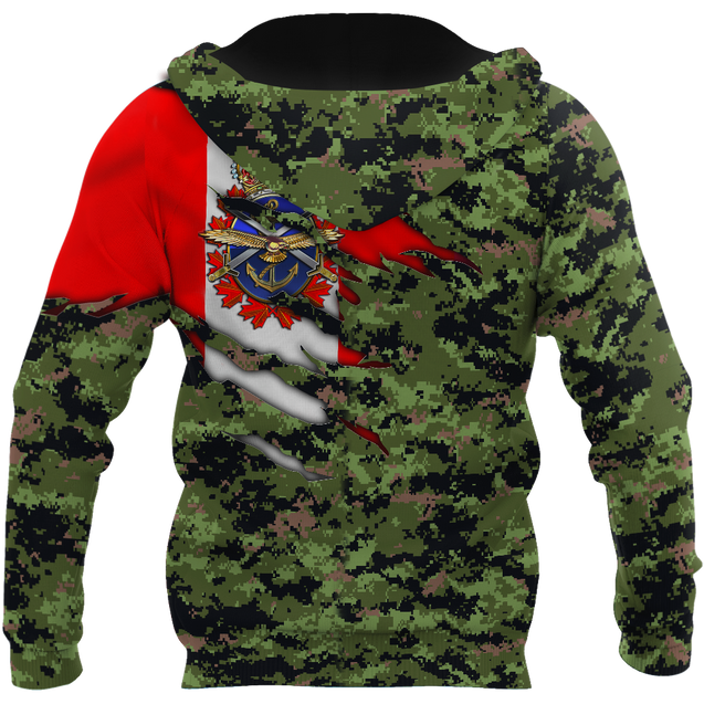 Canadian Veteran - Jesus 3D All Over Printed Shirts PD06032103