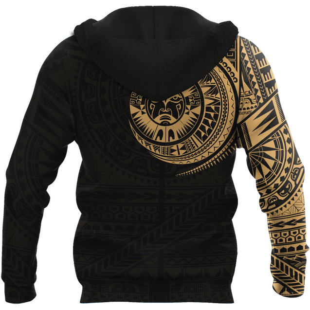 New Zealand Maori Tattoo Unisex Deluxe Hoodie ML