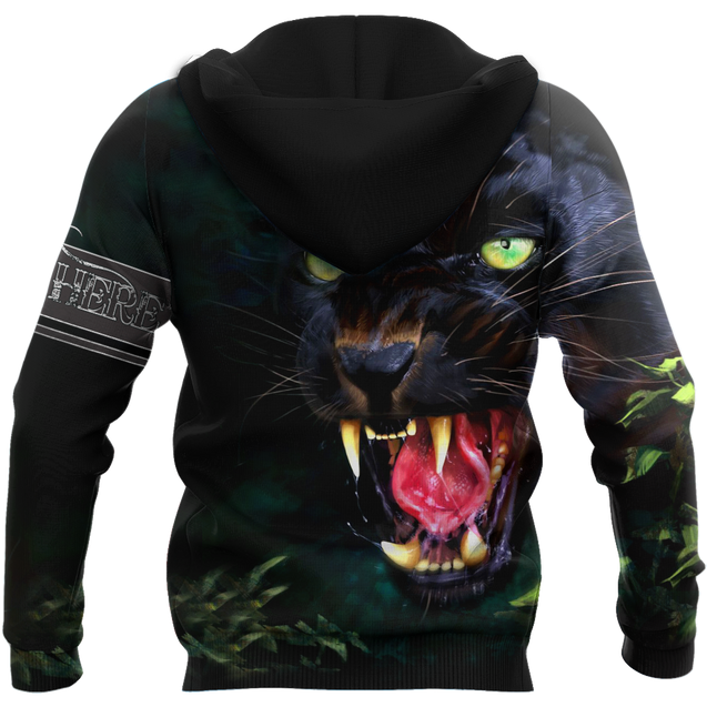 Black King Panther Personalized Unisex Deluxe Hoodie ML