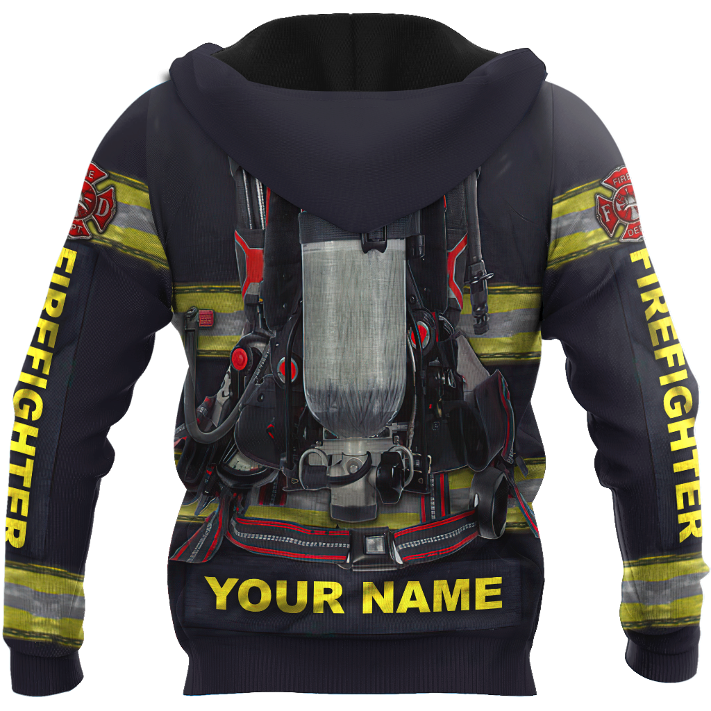 Customize Name Firefighter Hoodie For Men And Women TNA06052106
