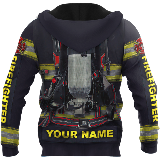 Customize Name Firefighter Hoodie For Men And Women TNA06052106