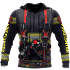 Customize Name Firefighter Hoodie For Men And Women TNA06052106