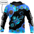 Custom name Aboriginal Naidoc Week 2021 Blue Turtle Lizard shirts