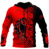 Motorcycle Racing 3D All Over Printed Unisex Shirts Let's Go Racing