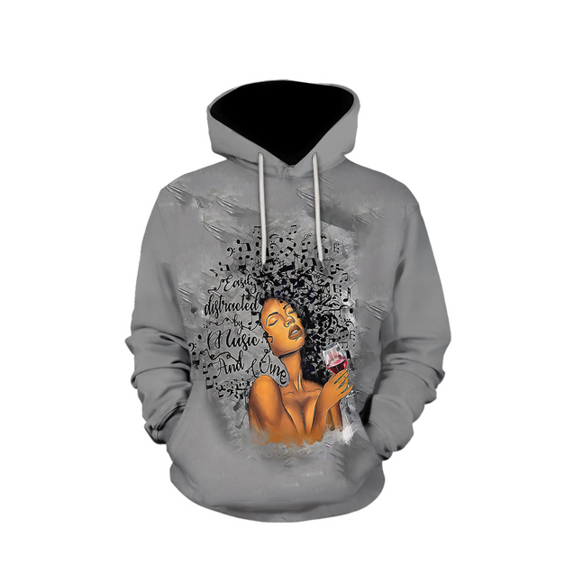 African Girl Lose My Mind And Find My Soul Unisex Deluxe Hoodie ML