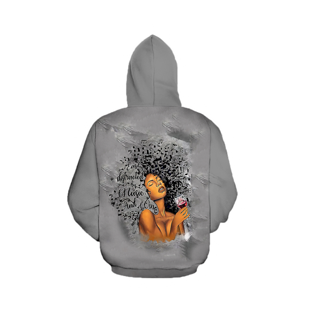 African Girl Lose My Mind And Find My Soul Unisex Deluxe Hoodie ML