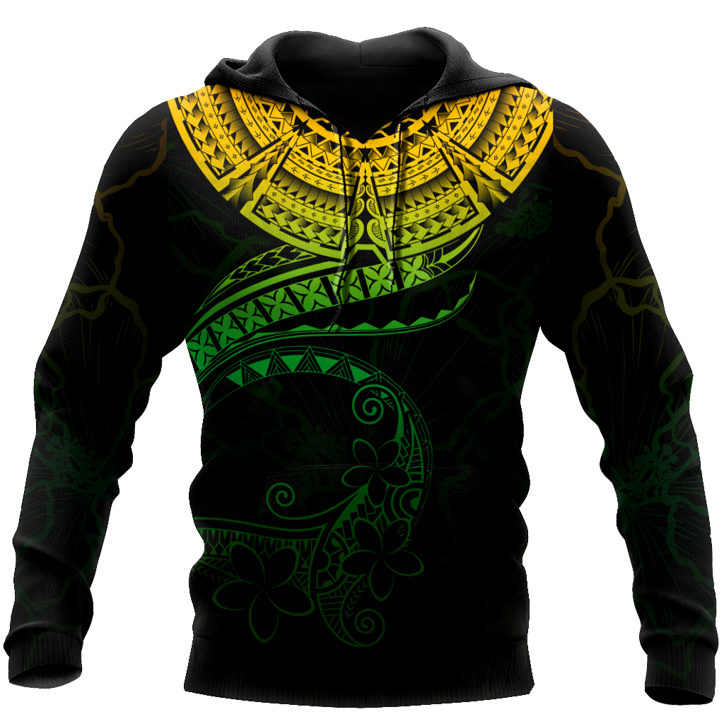 Amazing Polynesian Tattoo Unisex Premium Hoodie ML