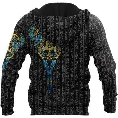 Egyptian Gods Ancient Uraeus Tattoo unisex 3d print shirts