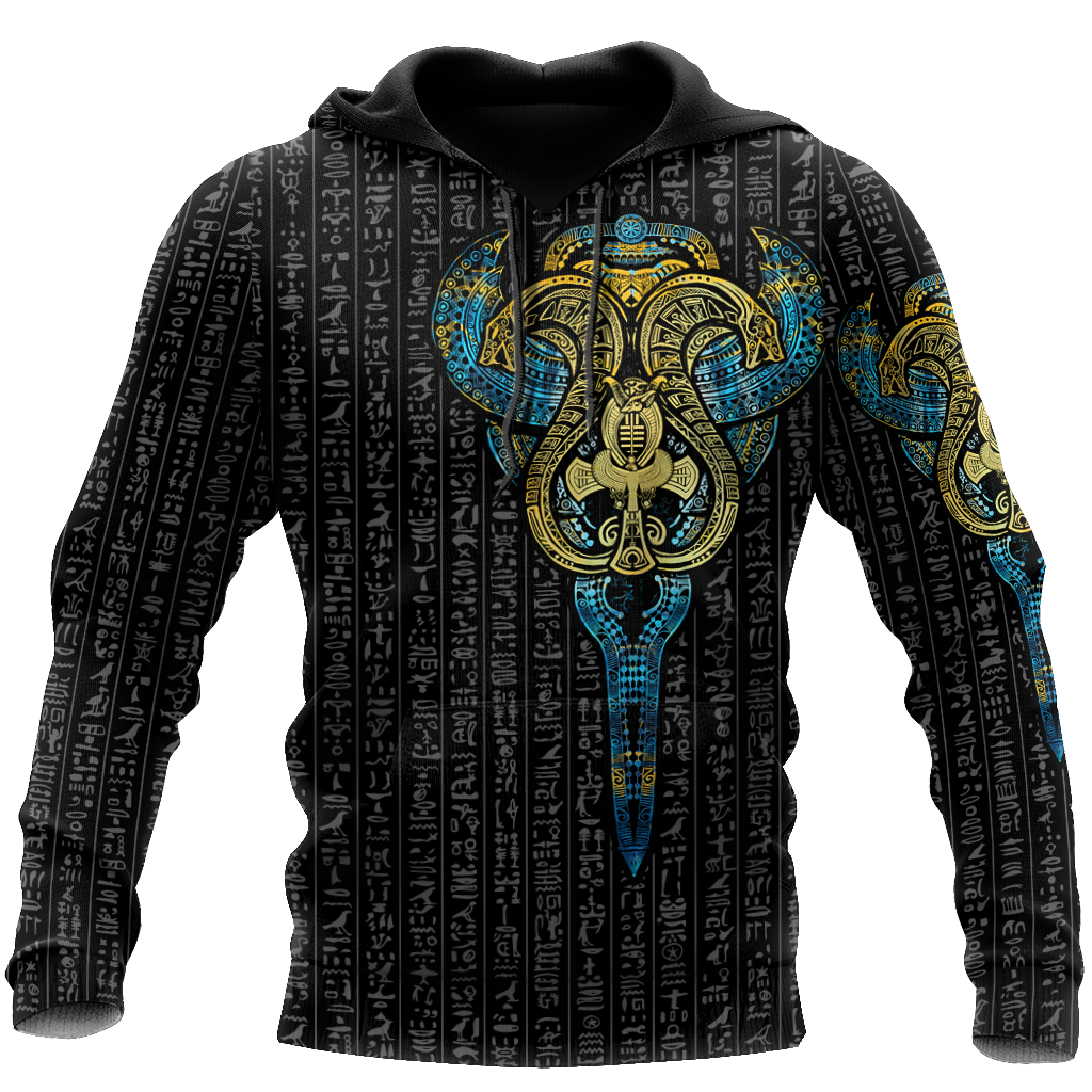 Egyptian Gods Ancient Uraeus Tattoo unisex 3d print shirts